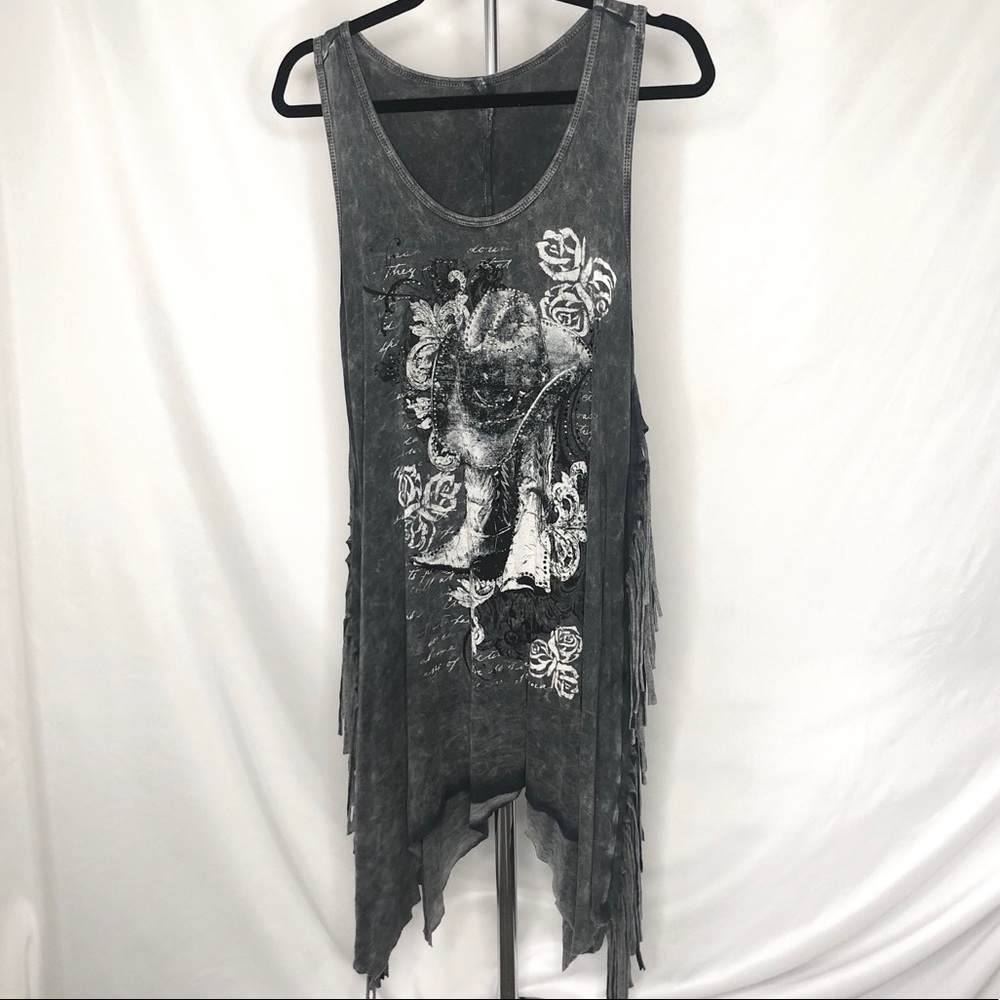 bedazzled tank
